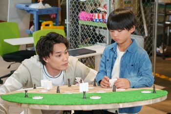 ＜試写室＞『バントマン』直斗くん（小山蒼海）の「野球をやめたい」「お父さん（鈴木伸之）と一緒にいたい」という気持ちはどうおさまる？