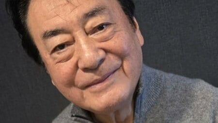 高橋英樹 栄養満点の“デカ盛り野菜サラダ”披露！愛犬も覗き見するほど盛り沢山でボリューミーな豪華朝食