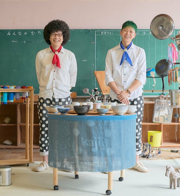 【高浜市やきものの里かわら美術館・図書館】銀のこもれび座「kajiiの日用品楽器コンサート　～食器は歌う～」