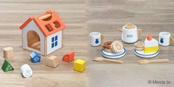【株式会社ニチガン】ブルーナカラーが特徴の「ミッフィー　パズルハウス」「ミッフィー　ティーセット」が新発売！