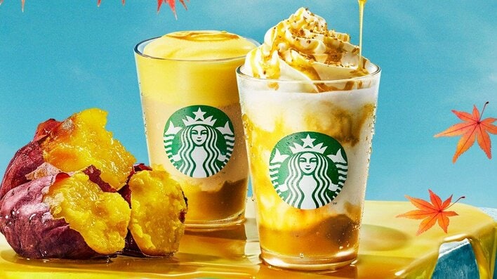スタバ “冷やしとろり蜜芋”を楽しむ2種類のビバレッジが登場！ひんやりな飲み心地の中に感じる濃密な甘みは残暑の季節にピッタリ