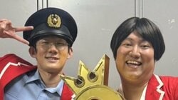 キングオブコント王者 新車購入で20年ぶりに運転挑戦！緊張感に包まれた運転後の異変に「ひゃっ」車の前で体育座りする姿公開
