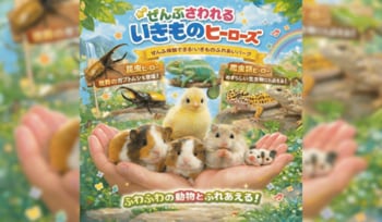 ファミリーで楽しむTOTTEIの春休み！『KOBE BUBBLUMI 2026』開催中のTOTTEIに『ふれあいミニ動物園』『ふわふわ遊具』が登場！
