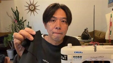 ロッチ・コカド 手作りジャケットの制作過程を公開！「参考になる」ミシンで内ポケットを付ける際に試行錯誤する場面も