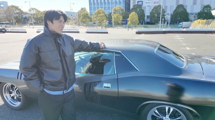 中尾明慶 愛車“55年前のアメ車”を披露！長期修理から帰還も「俺の預金口座かなって思うくらい」と修理費に本音吐露…