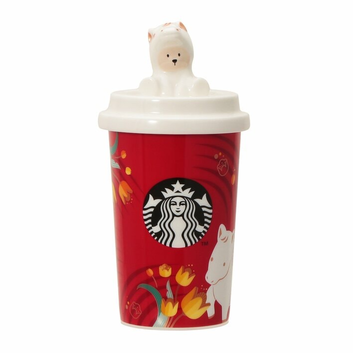 スターバックス ウマぬいぐるみ キャニスター　セット スタバ新作は“うま”づくし！新年を祝うキュートなグッズが勢ぞろい