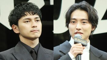 山﨑賢人 眞栄田郷敦との緊迫のアクションシーンをアピール「一歩間違えれば剣が刺さる」