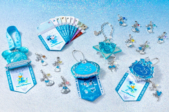 ディズニーシー25周年 グッズ＆メニューが解禁！ジュビリーブルーが