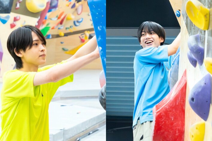 AmBitious・真弓孟之、渡邉大我が高さ5メートルの壁を前に、本格ボルダリングに挑戦！『関西ジュニア ノーフィルター』