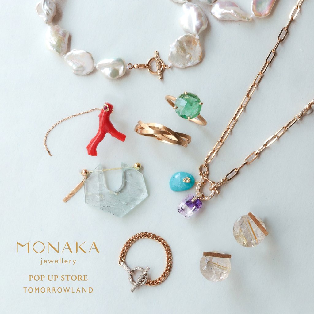 トゥモローランド 京都高島屋店にて〈MONAKA jewellery（モナカ