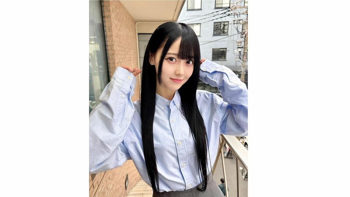 高嶺のなでしこ】松本ももな ファンからのリクエストで黒髪ロングを