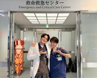 木戸大聖＆宮野真守 レア？なオフショットにSNS「激アツ」「さいっこうに癒される」と大興奮！ダイアン・ユースケのオフショは“手”に注目！？『救命病棟24時』