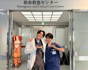 木戸大聖＆宮野真守 レア？なオフショットにSNS「激アツ」「さいっこうに癒される」と大興奮！ダイアン・ユースケのオフショは“手”に注目！？『救命病棟24時』