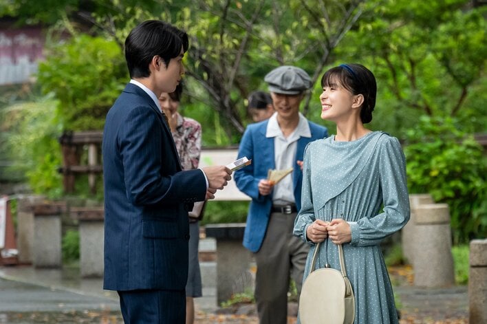 なつ美（芳根京子）と瀧昌（本田響矢）の三猿マネ＆寝起きイチャイチャに「甘ーーーーい」「メロすぎてしんどい」 の声『波うららかに、めおと日和』