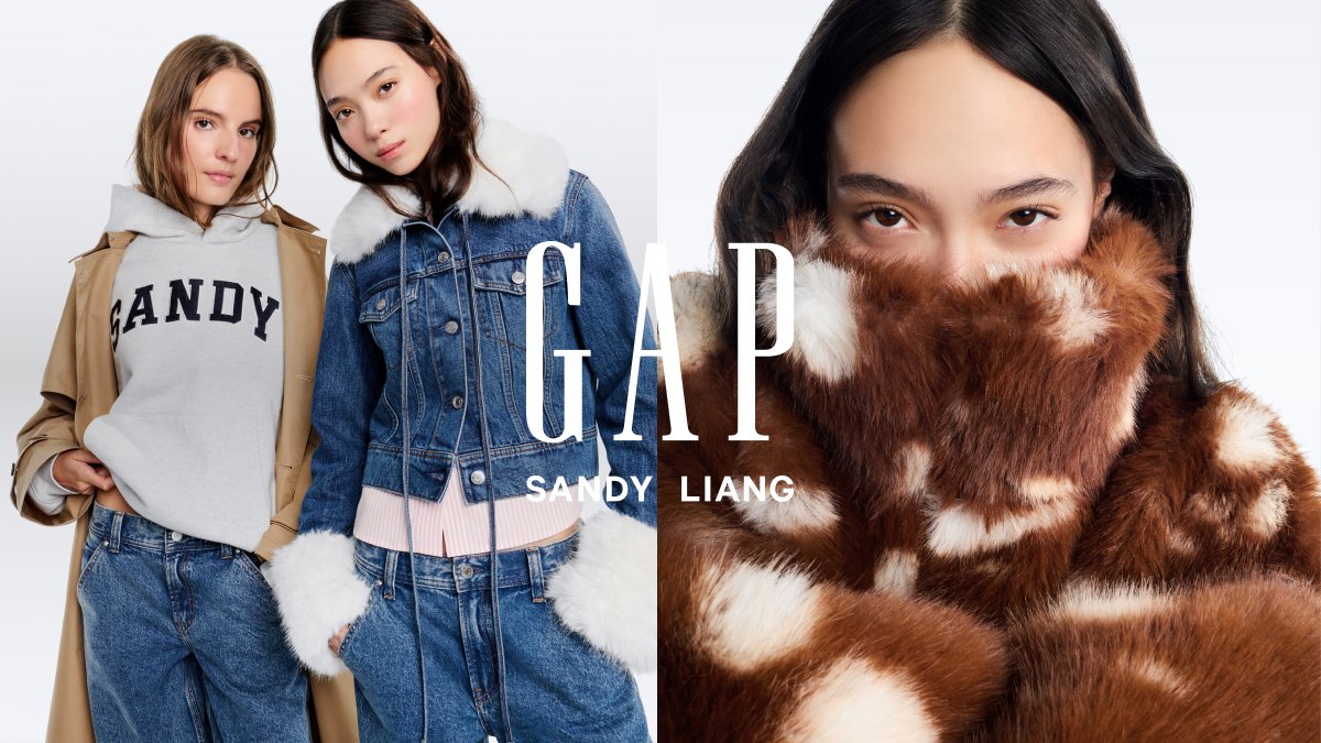 Sandy Liang ローライズ '90s ルーズカーペンターデニム GapとSandy