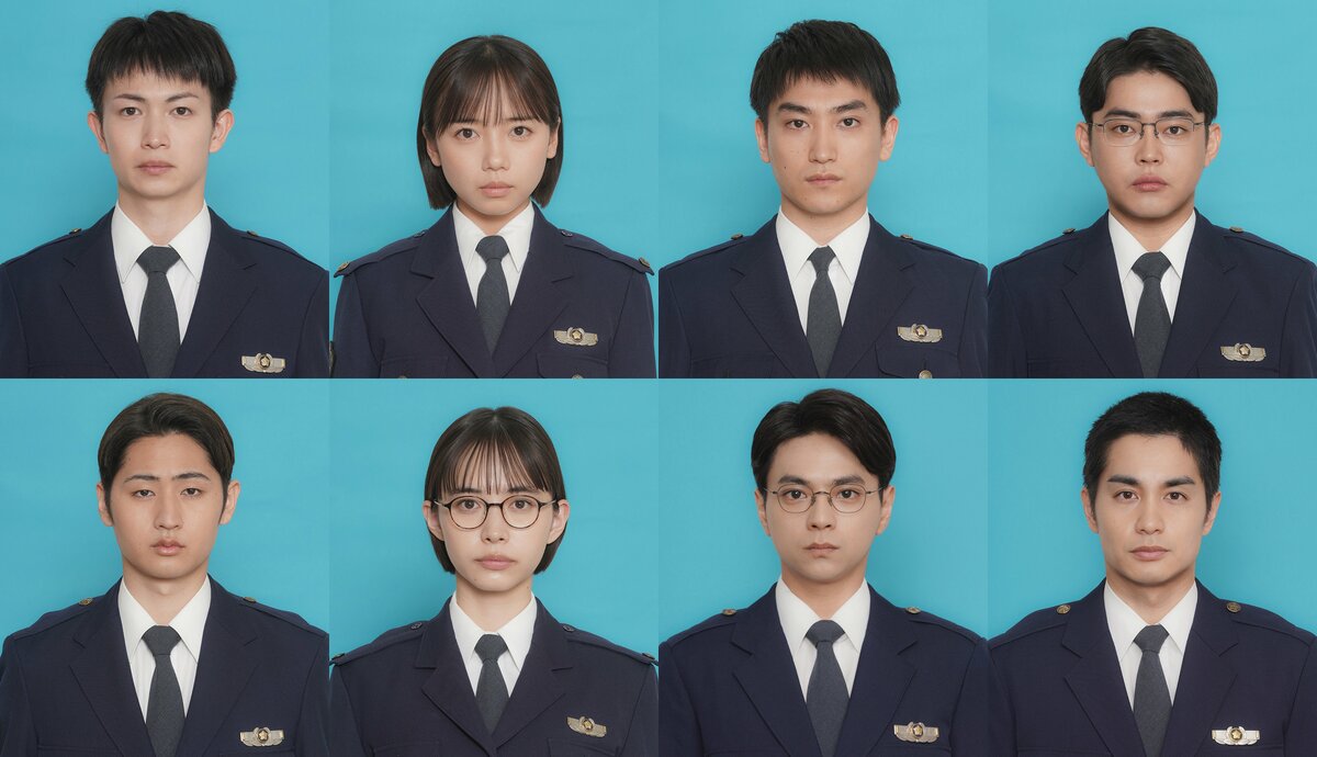 映画『教場』綱啓永、齊藤京子、佐藤勝利（timelesz）らの警察手帳写真
