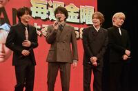 timeleszで一番“成長”したのは橋本将生！佐藤勝利＆松島聡から褒められドヤ顔「自分から殻を破れるように」【『タイムレスマン』記者発表】