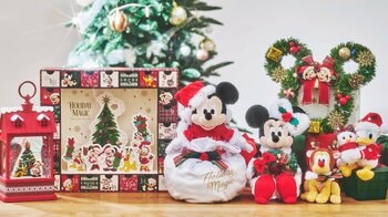 ミッキーたちがサンタクロースやトナカイに扮したグッズが新登場！見てて可愛い飾って楽しいクリスマス感満載なアイテムが盛りだくさん♪