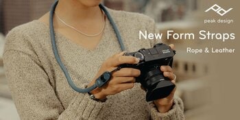 【ピークデザイン新商品】美しさと機能を極めた“次世代カメラストラップ”誕生！同社の革新的なクイックコネクターシステム「アンカーリンクス」もよりスリムにアップデート