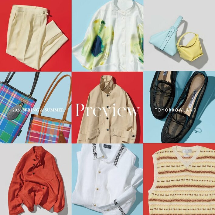 TOMORROWLAND 2026 Spring & Summer Preview名古屋ラシック店で開催｜最新インポートメンズアイテムを先行公開
