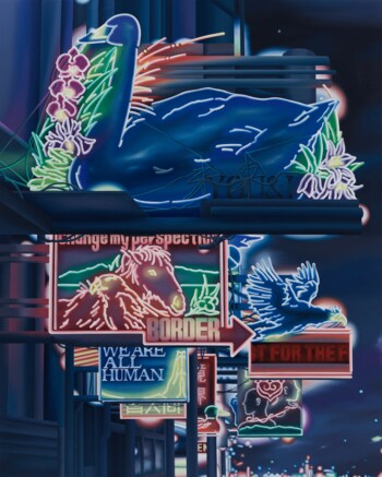 現代社会の「境界線」と光を描く　気鋭のアーティスト・杉田万智による新作個展「灯火」、京橋「Gallery & Bakery Tokyo ８分」にて開催