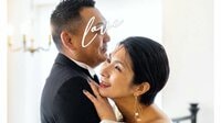 くわばたりえ50歳 17年前の結婚式写真を再現！夫と“バウリニューアル”の様子を公開 ファーストミートでは涙も「良い人生を一緒に歩んできた」