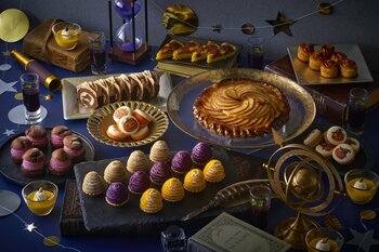【ホテルニューオータニ博多】3種のモンブランを食べ比べ！30種以上のスイーツが揃う、2日間限定のハロウィンビュッフェ開催
