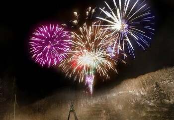 【森のソラニワ】迫力満点冬花火開催！冬休みにオススメお得なプランも販売中