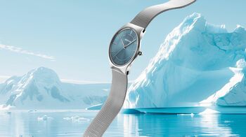【BERING】北極の空と氷が織りなす、自然界の不変の美しさを表現したアイスブルーコレクション