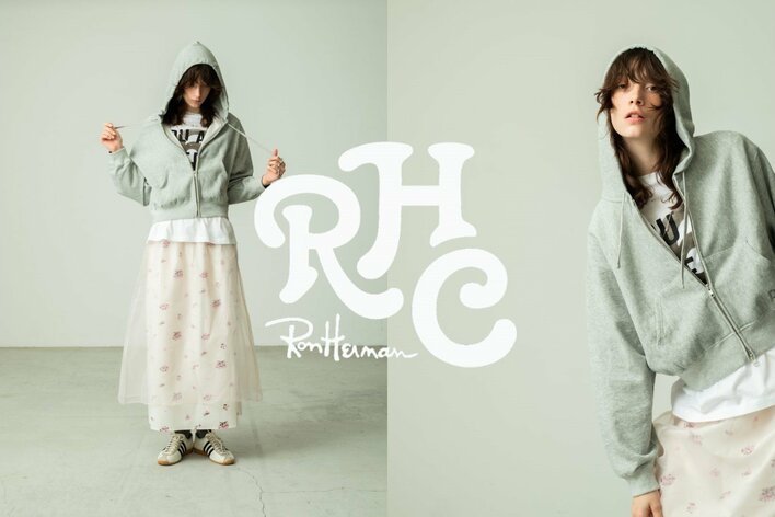 【Champion for RHC】Championとのコラボ企画よりダブルジップフーディが登場。RHC womenおすすめの1WEEK STYLINGをお届け！