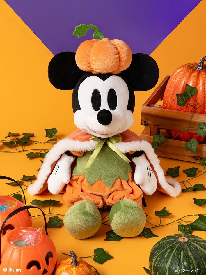 スティッチ ディズニー ハロウィン 15周年 ぬいぐるみ かぼちゃレア お菓子パーティーがテーマ カボチャ姿のスティッチがかわいすぎる