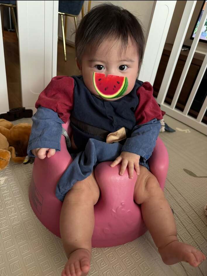 親子でかわいすぎ」中川翔子 生後5ヵ月双子たちと『ラプンツェル』に