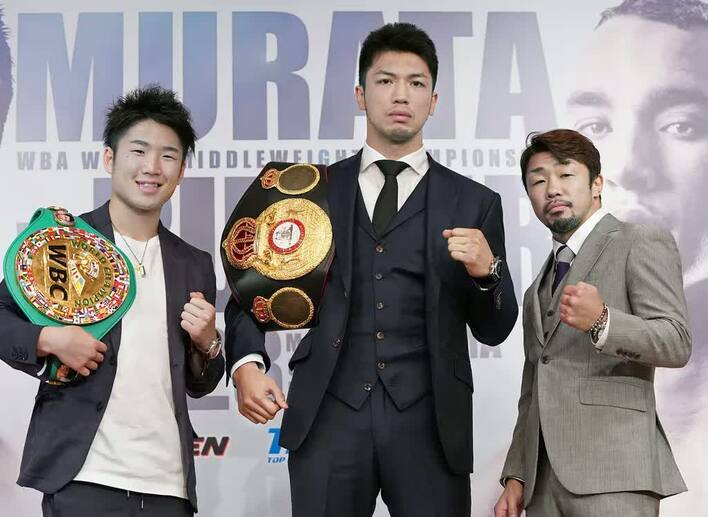ボクシングポスター 井上尚弥 vs サマートレック 村田諒太