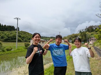 世界3か国へ派遣される前に、地域に入り続けた2か月半