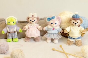 ダッフィー＆フレンズのウィンタープログラムのグッズやフードスーベニアなどが11月2日（月）に新登場！