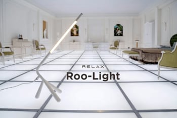 スペースエイジの再来。レトロフューチャーを体現する独創的フォルムの照明「Roo-Light」が「RELAX」ブランドより新発売。