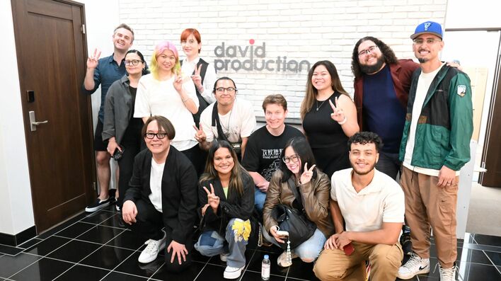 【写26枚】海外メディアが集結した日本のアニメ制作会社でスタジオツアーが実施！