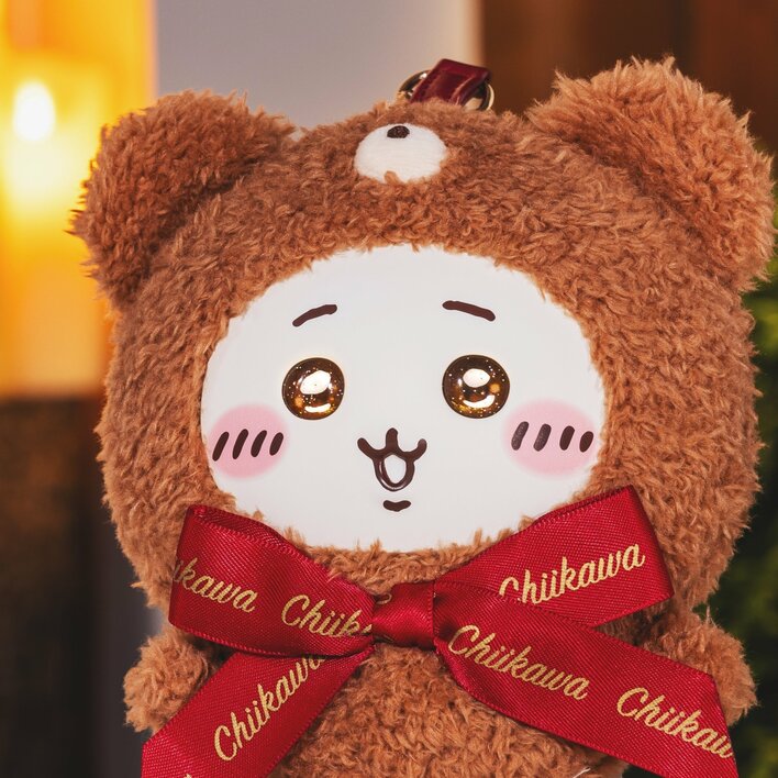 ちいかわ」キラキラな瞳のテディベアになって登場！心を癒やす