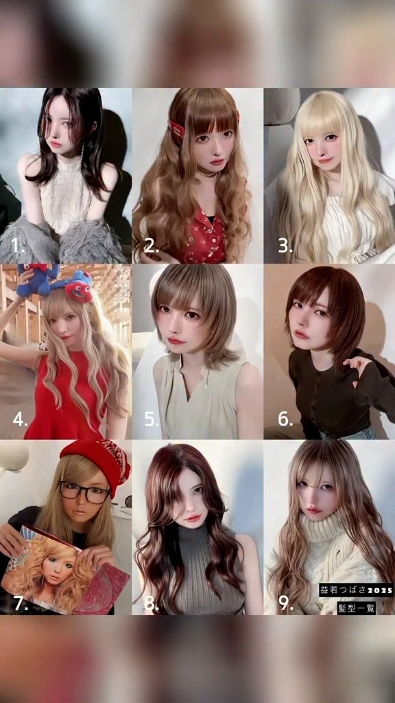 ヘアスタイルイメージ 1年でイメチェン8回！益若つばさ ブロンドから平成ギャルまで全髪型