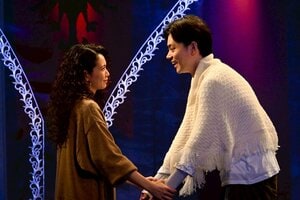 久部（菅田将暉）に惹かれ始めるリカ（二階堂ふみ） 関係を深めていく2人『もしもこの世が舞台なら、楽屋はどこにあるのだろう』第9話予告