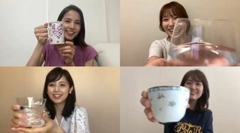 永島優美、久慈暁子ら『めざまし』オンライン女子会で心理テスト！「素直さがない」のは誰？