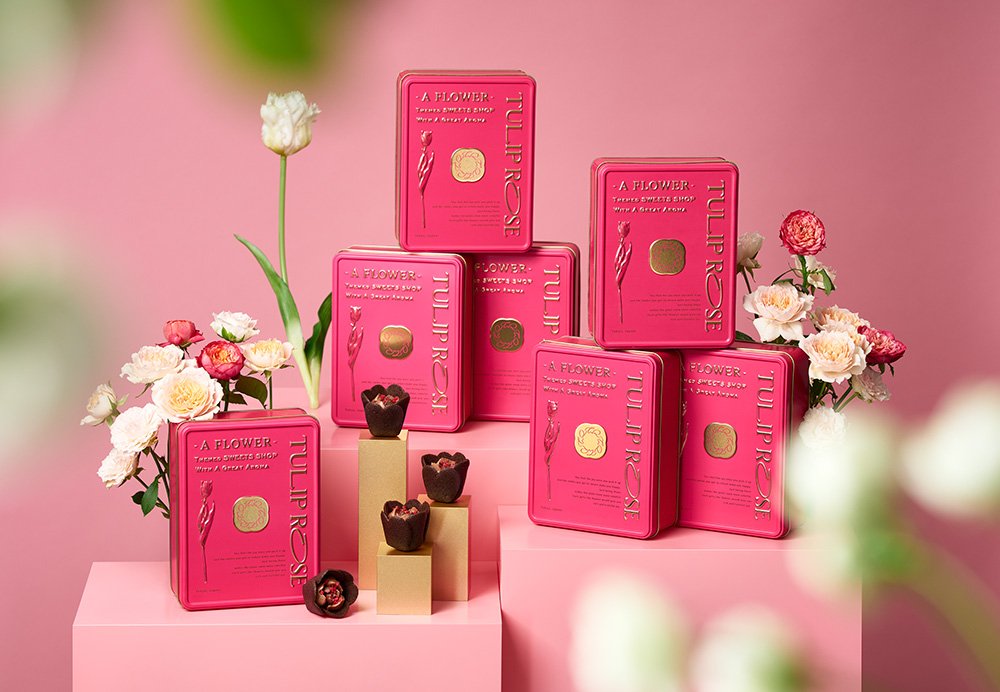 TOKYOチューリップローズ】ショコラなのに天然のローズの香り