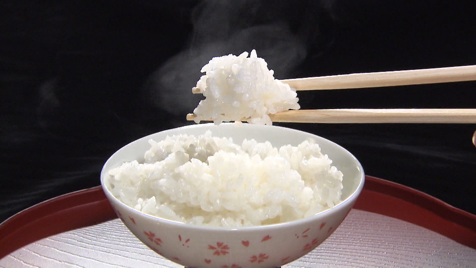 今回分受け終了しました　お米 Is the 