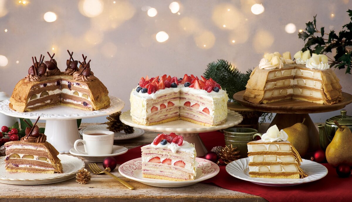 Afternoon Tea LOVE&TABLE】苺、ブルーベリー、ラズベリーのクリスマス