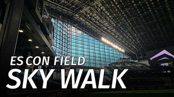 新アクティビティ誕生！「ES CON FIELD SKY WALK」5/1(金)開業！　～地上約70mのエスコンフィールド最高到達点から、世界最大級のガラスウォールを横目にスタジアム・ビューを体験～