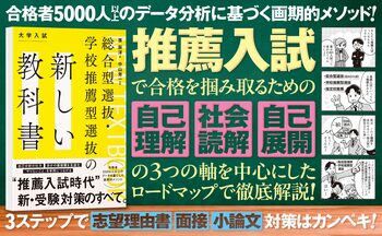 リザプロ代表・孫辰洋 著書第2弾『総合型選抜・学校推薦型選抜の新しい教科書』7月31日出版