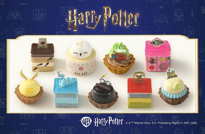 コージーコーナーに『ハリー・ポッター』ハリーの丸めがねやヘドウィグが可愛すぎる！9種のプチケーキセットが期間限定登場