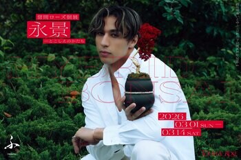 【京都】華道家・當真ローズ個展『永景 - とこしえのかたち』開催