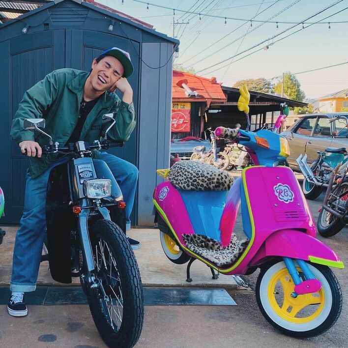 最初の面影がない位かっこいい」中尾明慶 世界で1台のスクーターが完成