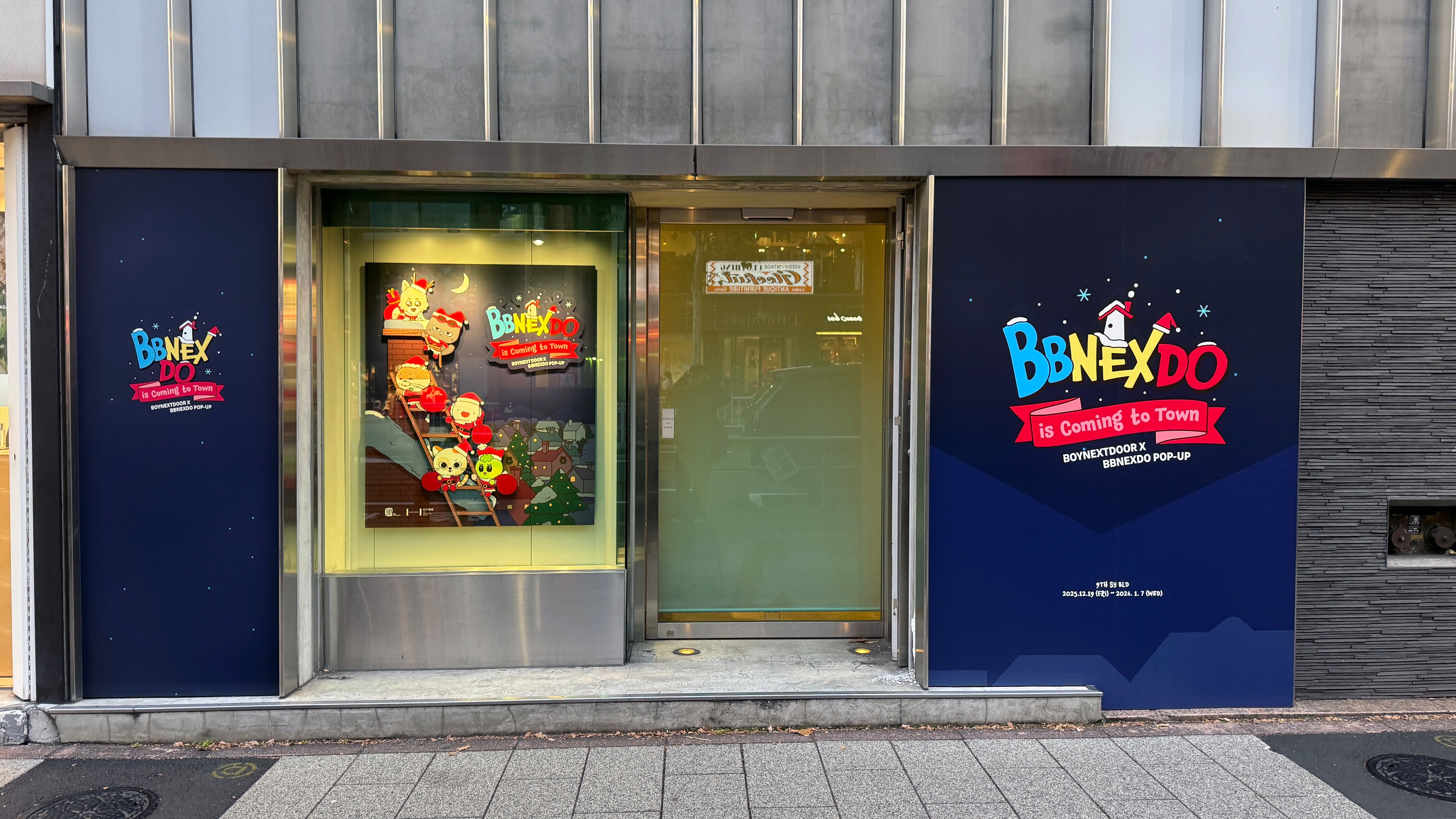 6人組ボーイグループ BOYNEXTDOOR ポップアップストア『BOYNEXTDOOR X